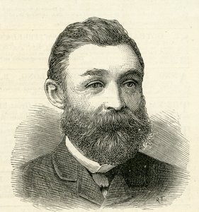 Portrét pana R. Urwina, tajemníka Tyne Improvement Commissioners, 1884 od English School