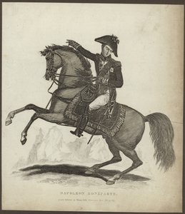 Portrét Napoleona Bonaparta od English School