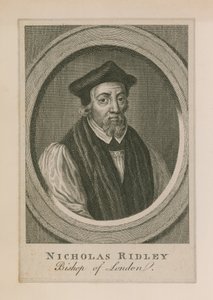 Portrét Nicholase Ridleyho od English School