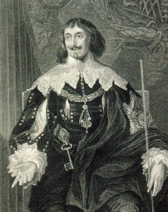 Portrét Philipa Herberta (1584-1650), 1. hraběte z Montgomery, z knihy "Lodge