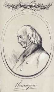 Portrét Pierre-Jean de Beranger od English School