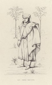 Portrét Pietra Perugina od English School