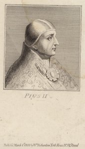 Portrét papeže Pia II od English School
