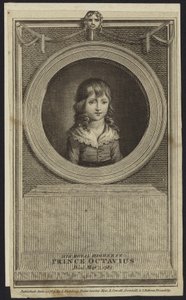 Portrét prince Octavia od English School