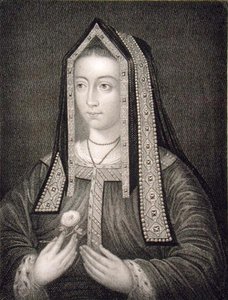 Portrét královny Alžběty z Yorku (1466-1502), z 