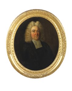 Portrét reverenda Josepha Cooksona, počátek 18. století (olej na plátně) od English School