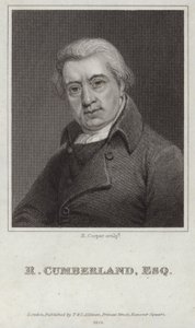 Portrét Richarda Cumberlanda od English School
