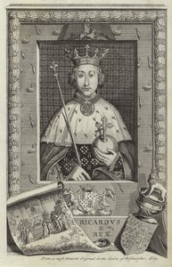 Portrét anglického Richarda II od English School