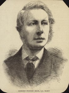 Portrét Richarda Normana Shawa od English School