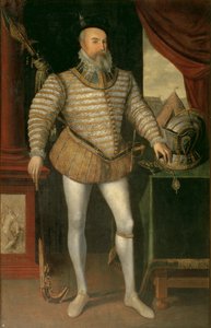Portrét Roberta Dudleyho, hraběte z Leicesteru (asi 1532-88), 1585