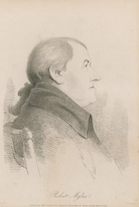 Portrait of Robert Mylne od English School