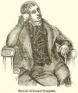 Portrét Samuela Cromptona od English School