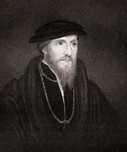 Portrét sira Anthonyho Dennyho (1501-49) z Lodges British Portraits, 1823