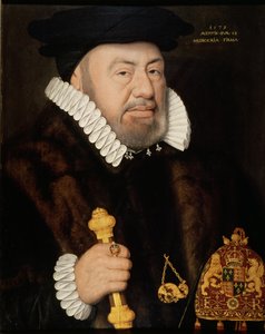 Portrét sira Nicholase Bacona (1509-79) 1579