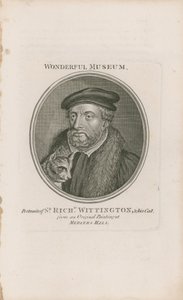 Portrét sira Richarda Whittingtona a jeho kočky od English School