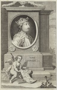 Portrét Stephena z Anglie od English School