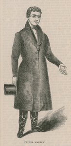 Portrét Theobalda Mathewa od English School