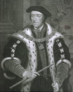 Portrét Thomase Howarda (1473-1554), 3. vévody z Norfolku, z knihy "Lodge