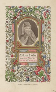 Portrét Williama Caxtona od English School