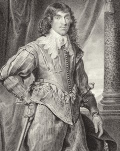 Portrét Williama Hamiltona, druhého vévody z Hamiltonu (1616-51), z „Lodge