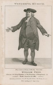 Portrét Williama Penna od English School