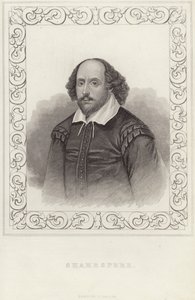 Portrét Williama Shakespeara od English School