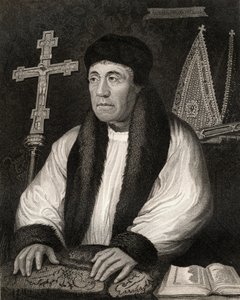 Portrét Williama Warhama (1450-1532), z Lodges British Portraits, 1823