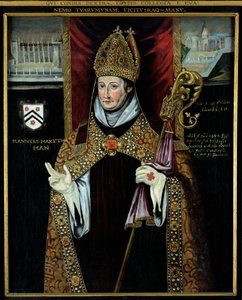 Portrét Williama z Wykehamu (1325-1404) od English School