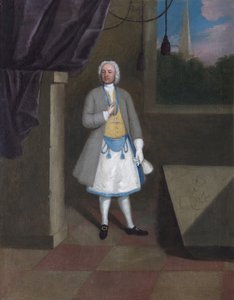 Portrét svobodného zednáře od English School