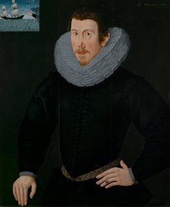 Portrét gentlemana od English School
