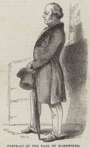 Portrét hraběte z Hardwicke od English School