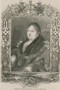 Portrét správného ctihodného Johna Johnsona, primátora od English School