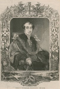 Portrét pravého ctihodného Williama Magnaye, primátora od English School