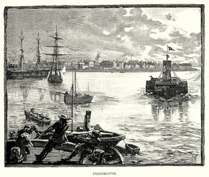Portsmouth (rytina) od English School