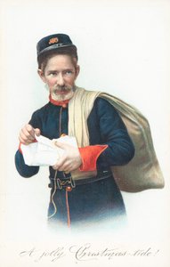 Pošťák s pytlem, vánoční přání od English School