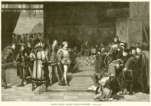 Princ Henry před soudcem Gascoignem od English School