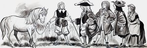 Princ a kůň od English School