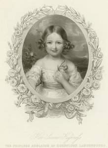 Princezna Adelaide z Hohenlohe-Langenburgu od English School