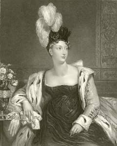 princezna Charlotte z Walesu od English School