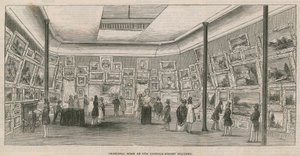 Hlavní místnost Suffolk Street Gallery od English School