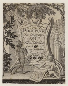 Tiskárna, Henry Hardy, vizitka od English School