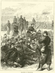 Vězni v Belleville, květen 1871 od English School