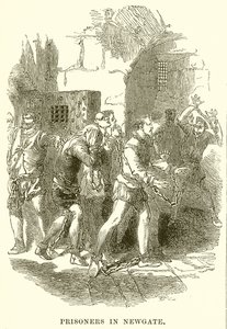 Vězni v Newgate od English School