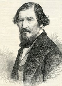 Profesor Aytoun (1813-65) z The Illustrated London News 19. srpna 1865 (rytina od English School