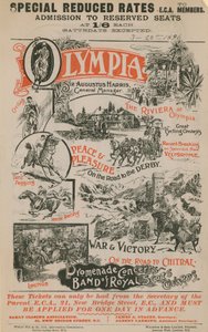 Propagační plakát pro Olympii, 28. března 1896