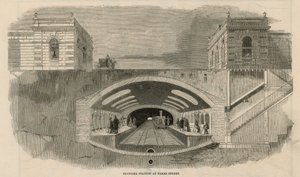Navrhovaná stanice na Baker Street od English School