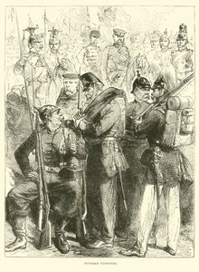 Pruské uniformy, srpen 1870 od English School