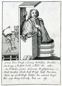 Satira kazatelny, 1689 od English School
