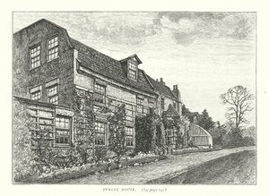Purley House (rytina) od English School