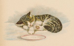 Pussy Cat (chromolitho) od English School